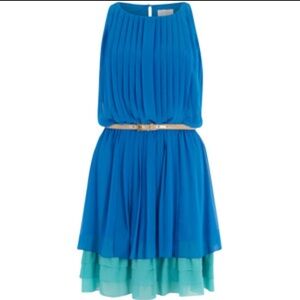 Jessica Simpson sleeveless blue dress size L